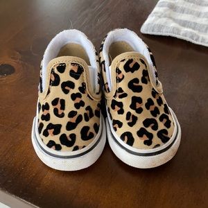 Toddler Leopard Vans